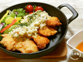 簡単ヘルシー♪鶏むね肉の柔らかチキン南蛮